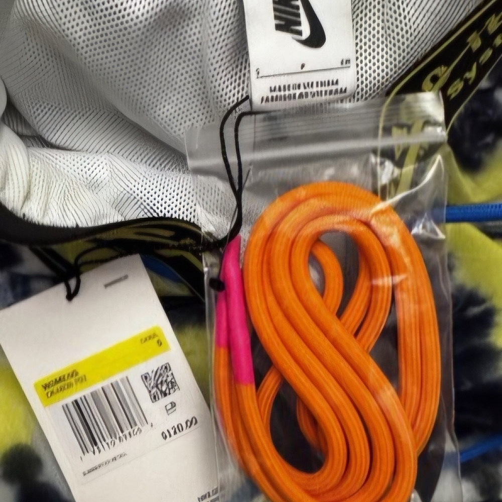 Nike Off White Nike Off White Tie-Dye Jacket with Orange Accents - Picture 6 of 6